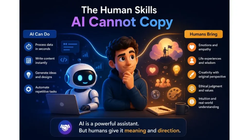 human skills AI cannot replace